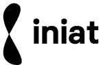 Logo del INIAT blanco, sirve como vínculo al sitio web del iniat dentro de la Universidad Iberoamericana